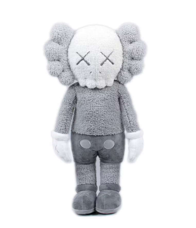 KAWS Holiday Hong Kong Companion Plush Grey
