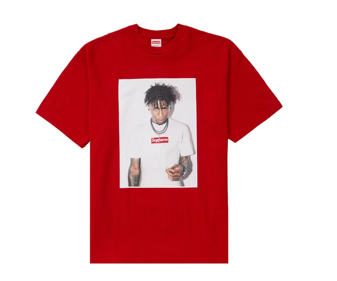 Supreme NBA Youngboy Tee Red – Dousedshop