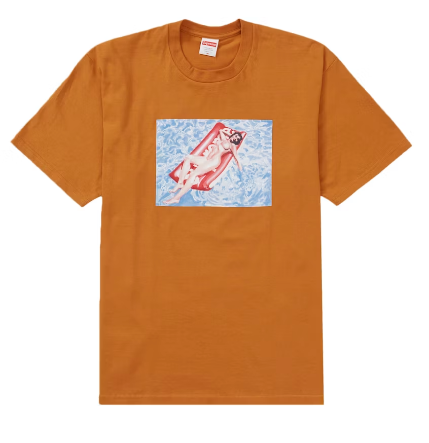 Supreme Float Tee Burnt Orange
