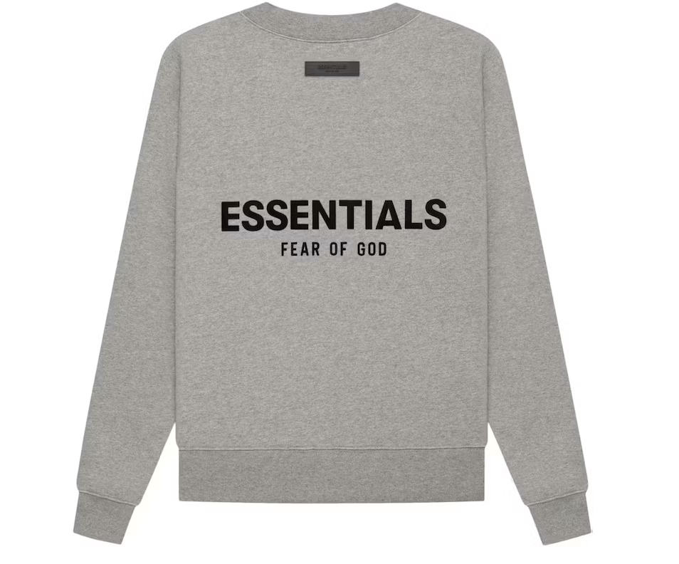 Fear of God Essentials Crewneck (SS22) Dark Oatmeal