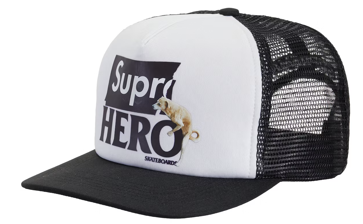 Supreme ANTIHERO Mesh Back 5-Panel Black