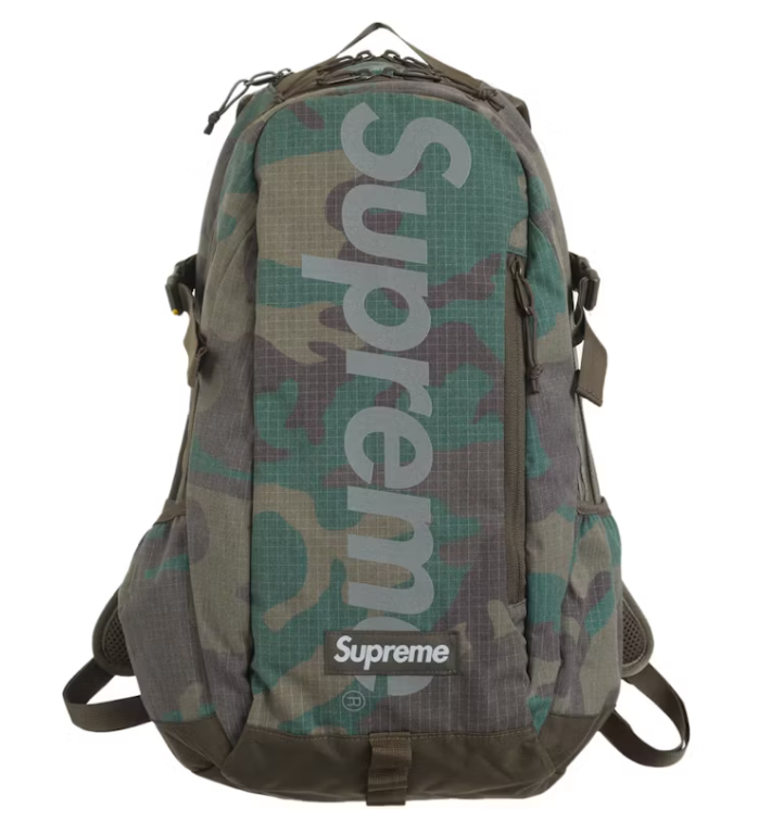Supreme Backpack (SS24) Woodland Camo