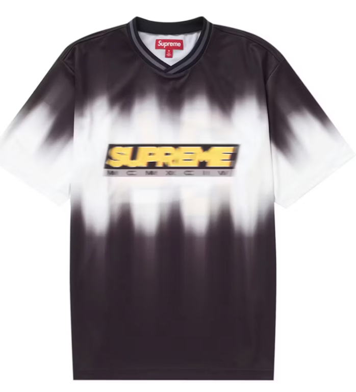Supreme Blur Soccer Jersey Black