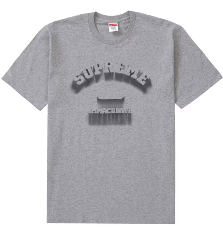 Supreme Shadow Tee (SS24) Grey