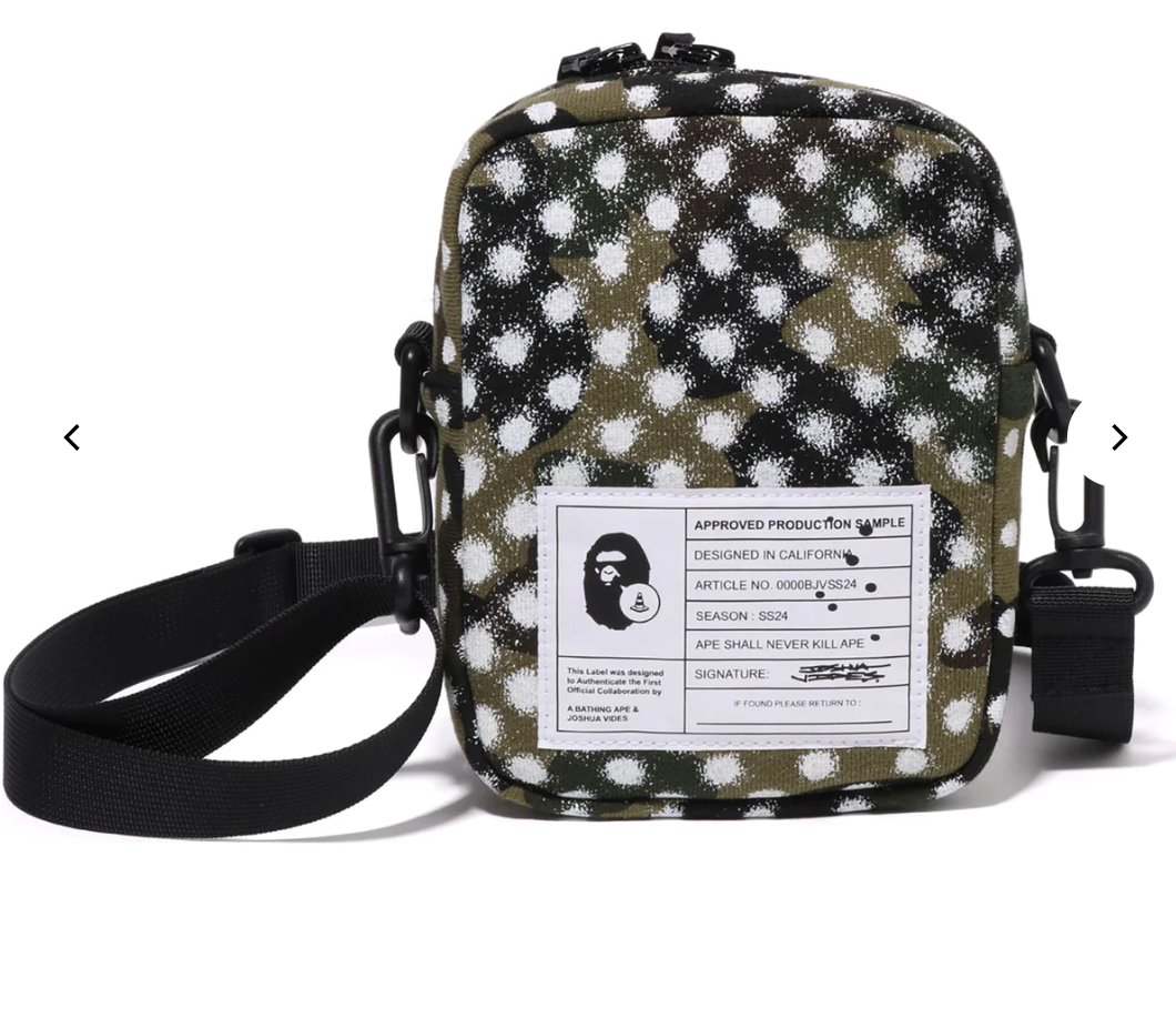 BAPE X JOSHUA VIDES MINI SHOULDER BAG – Dousedshop