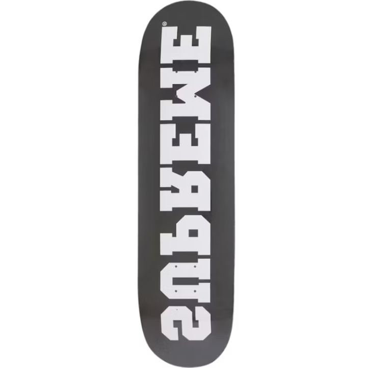 Supreme Reverse Skateboard Deck Black