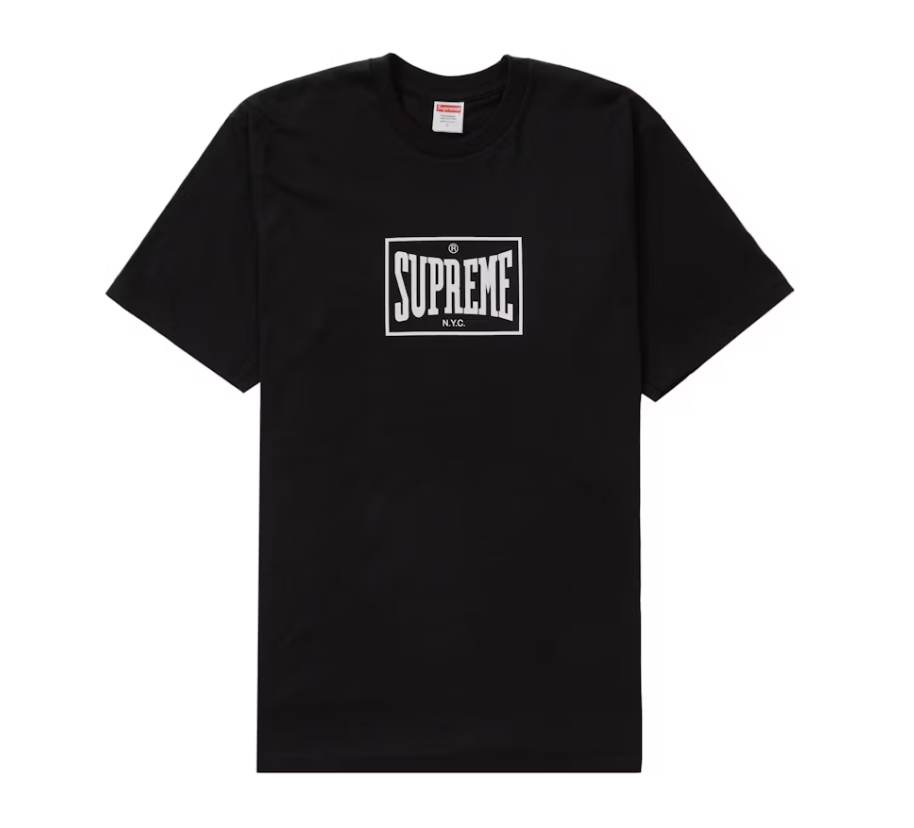 Supreme Warm Up Tee Black