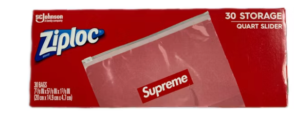 Supreme Ziploc Bags
