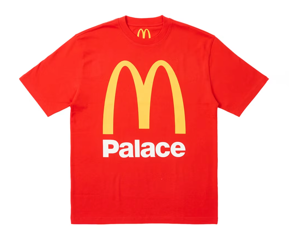 Palace x McDonald's Logo T-shirt Red