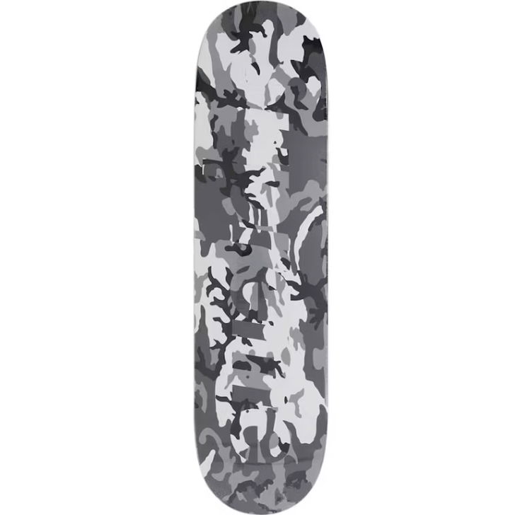 Supreme Camo Ripstop Skateboard Deck Snow Camo