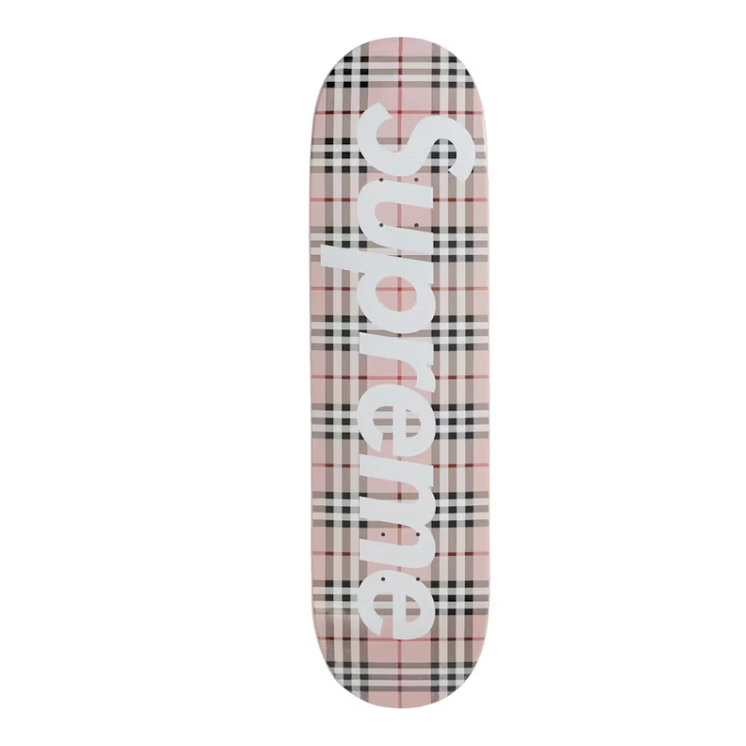 Supreme Burberry Skateboard Supreme x Burberry skateboard SS22