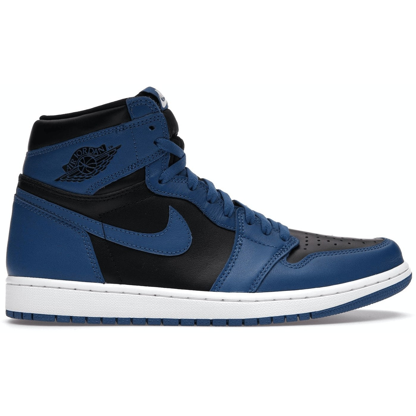 靴 Nike AirJordan1 High GS DarkMarinaBlue Nike Air Jordan 1 High Retro OG GS 7Y Dark Marina Blue