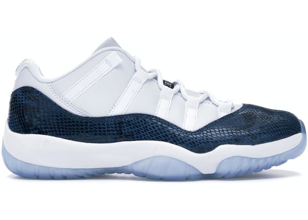 Jordan 11 Retro Low Snake Navy 2019 Doused