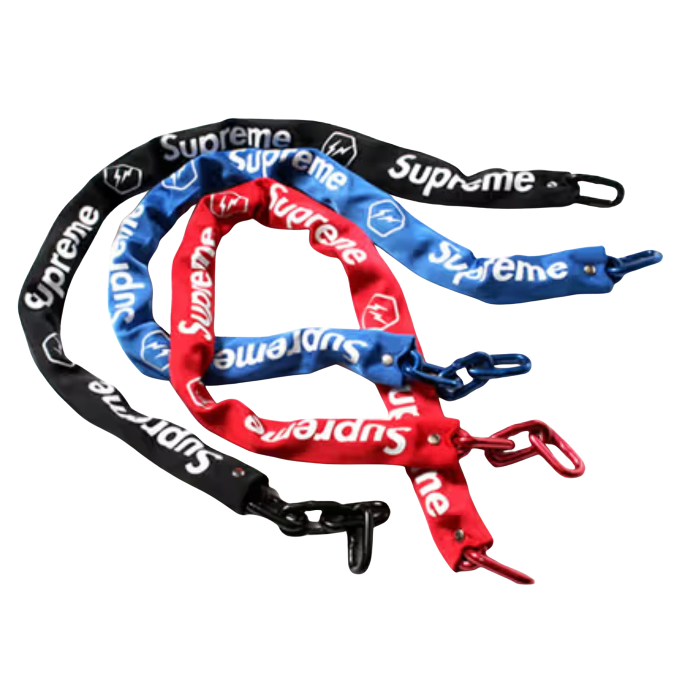 Supreme x Fragment Design Bike Chain Combo ALL COLORS 2007 – Doused