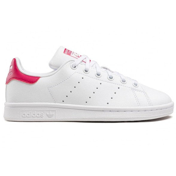 adidas Stan Smith White Bold Pink (GS) – Doused