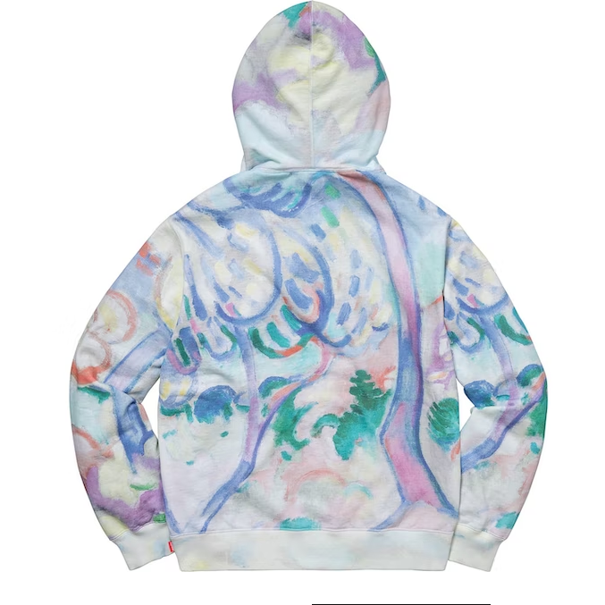 Supreme Landscape Hooded Sweatshirt Multicolor