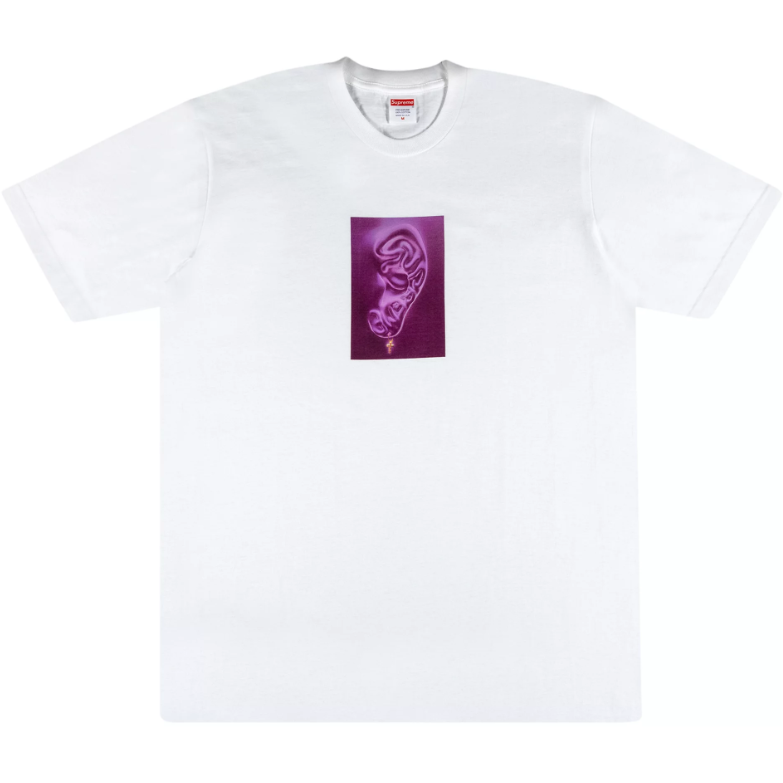 Supreme Ear Tee White