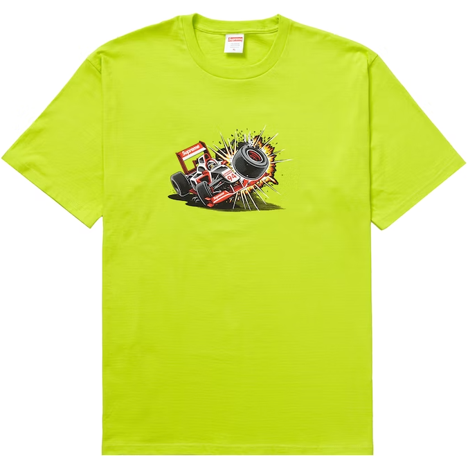 Supreme Crash Tee (FW21) Bright Green