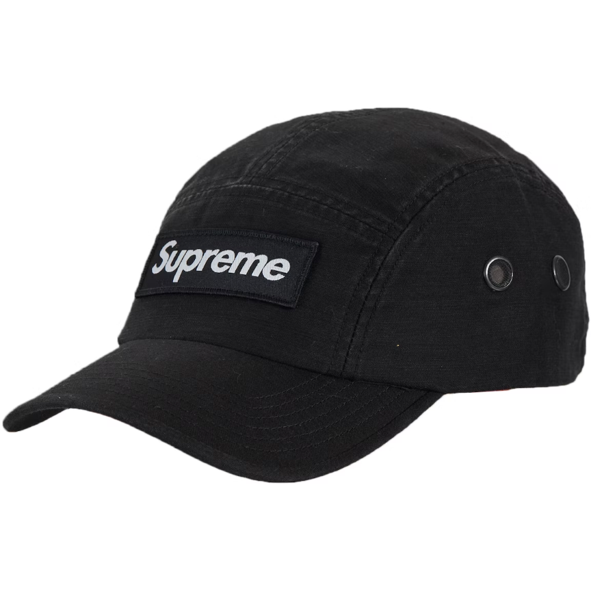 Supreme Military Camp Cap (FW22) Black