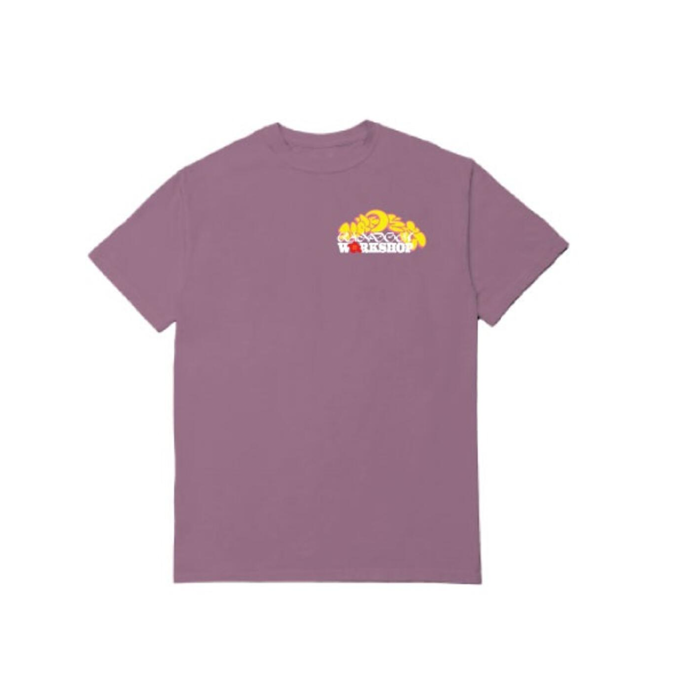 RANDOM WORKSHOP TEE ORCHID