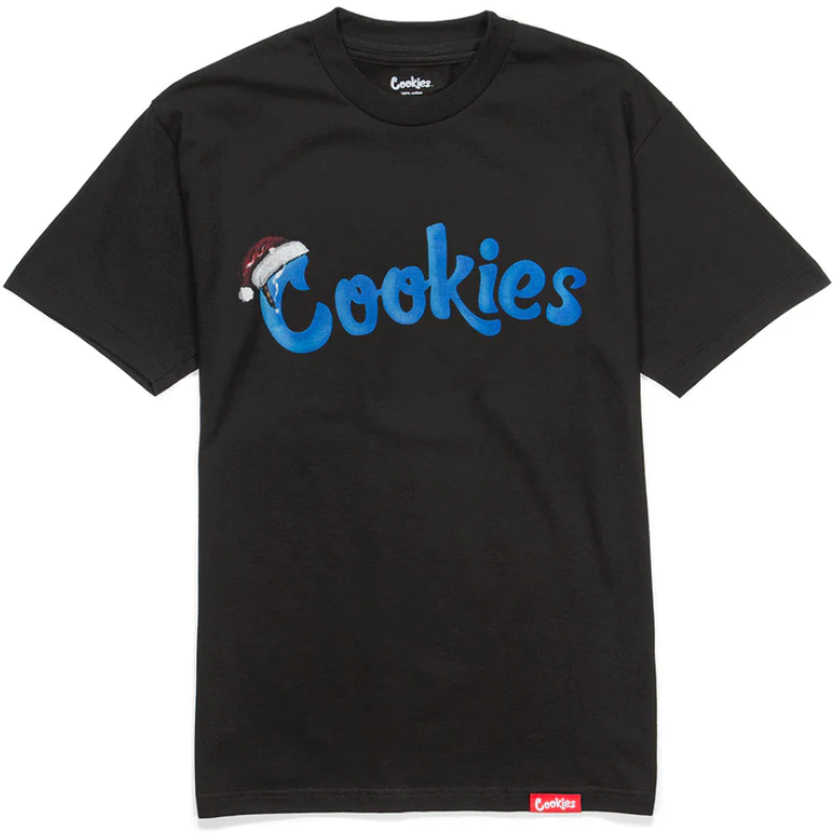 SANTA CAPPIN TEE BLACK