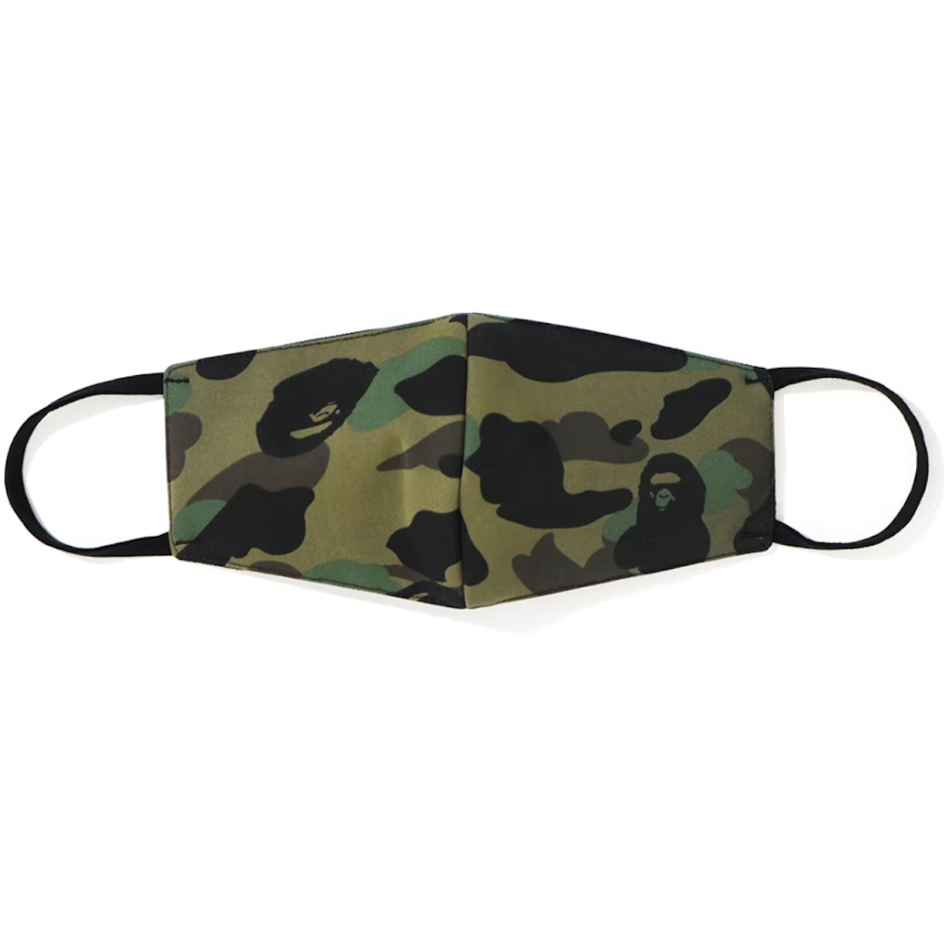 BAPE Full 1st Camo Mask Green
