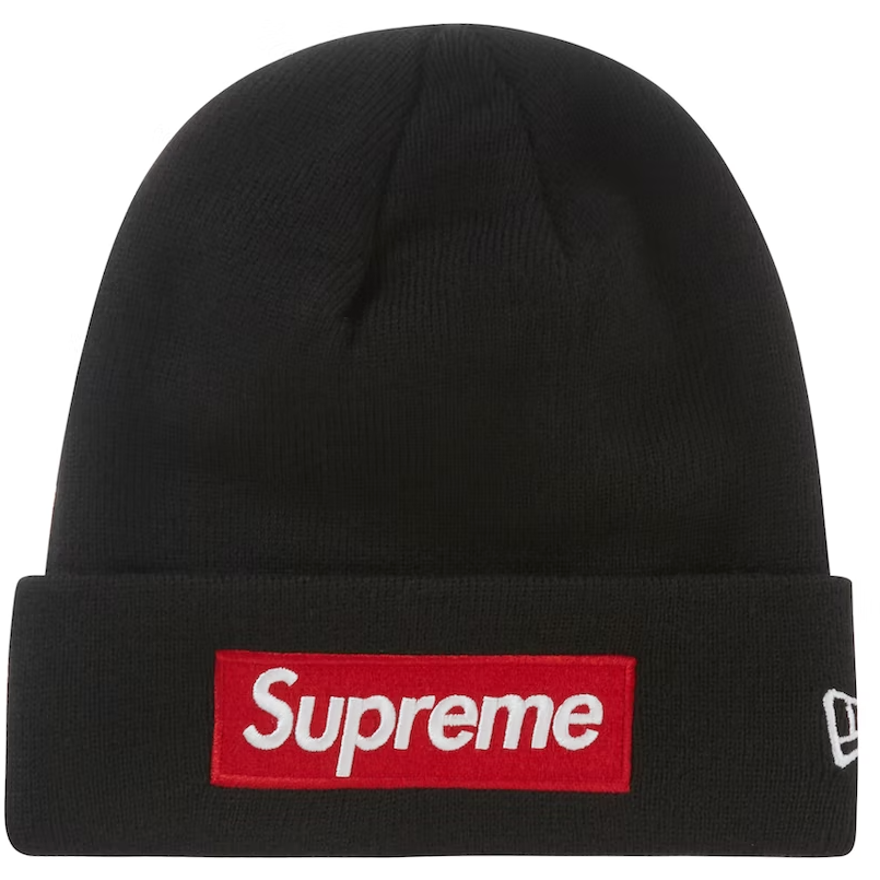 Supreme New Era Box Logo Beanie (FW22) Black