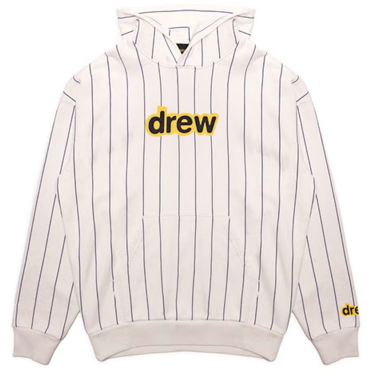 drew house secret hoodie navy pinstripe