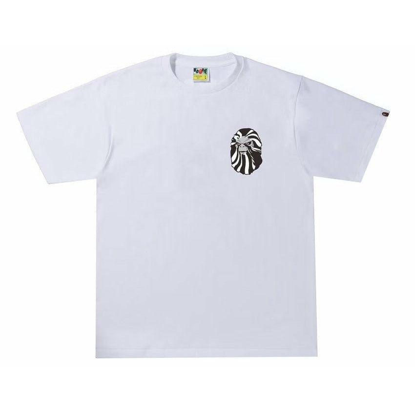 BAPE Ape Head 1 Tee White - Dousedshop
