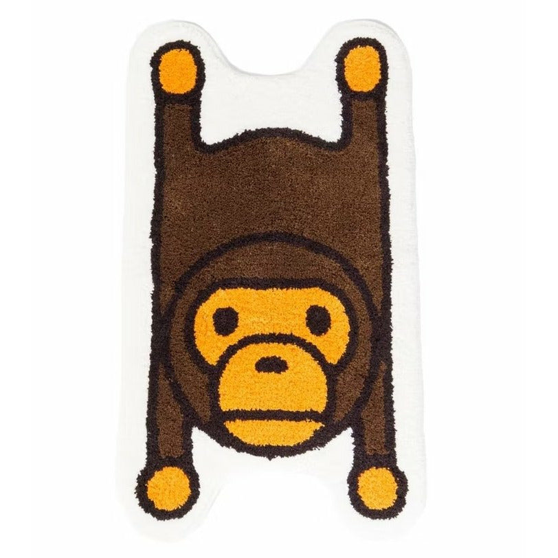 BAPE Baby Milo Rug Brown - Dousedshop