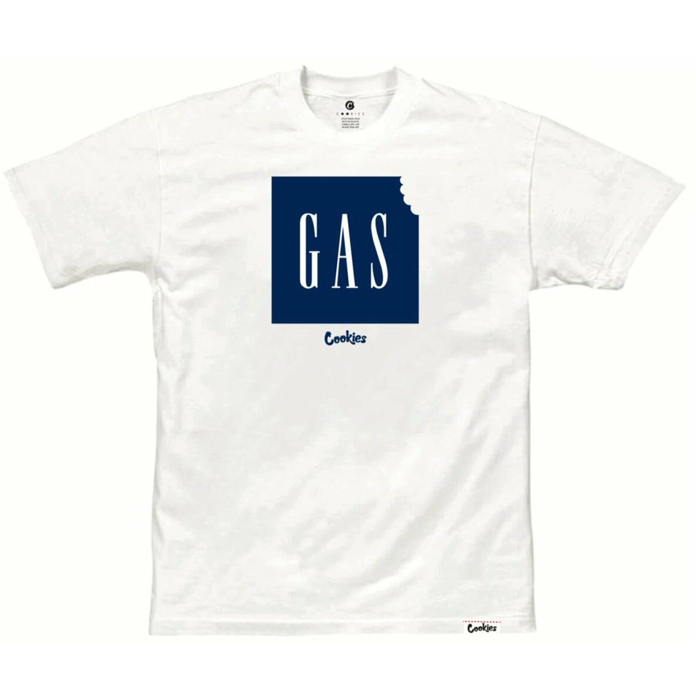 Cookies Gas Tee White - Dousedshop