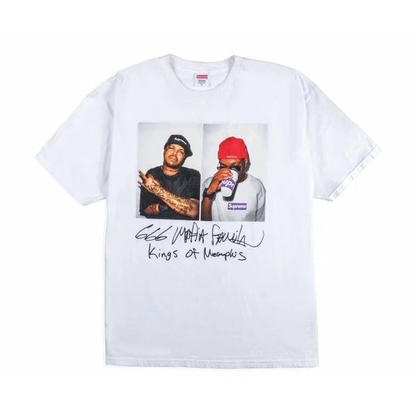 FW12 Supreme Three Six Mafia Photo Tee PREOWNED - Dousedshop