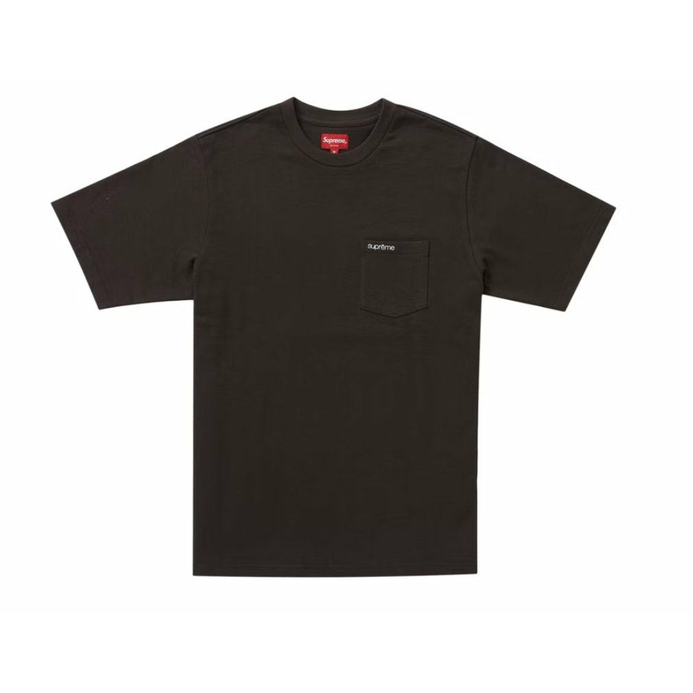 Supreme S/S Pocket Tee (SS22) Dark Brown - Dousedshop