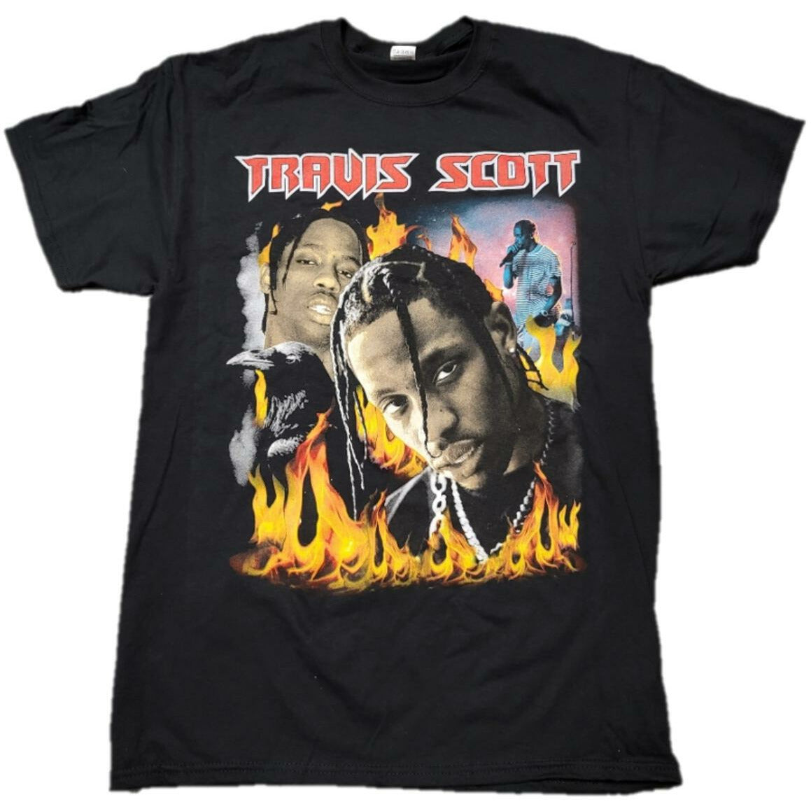 Travis Scott Flame Tee - Dousedshop