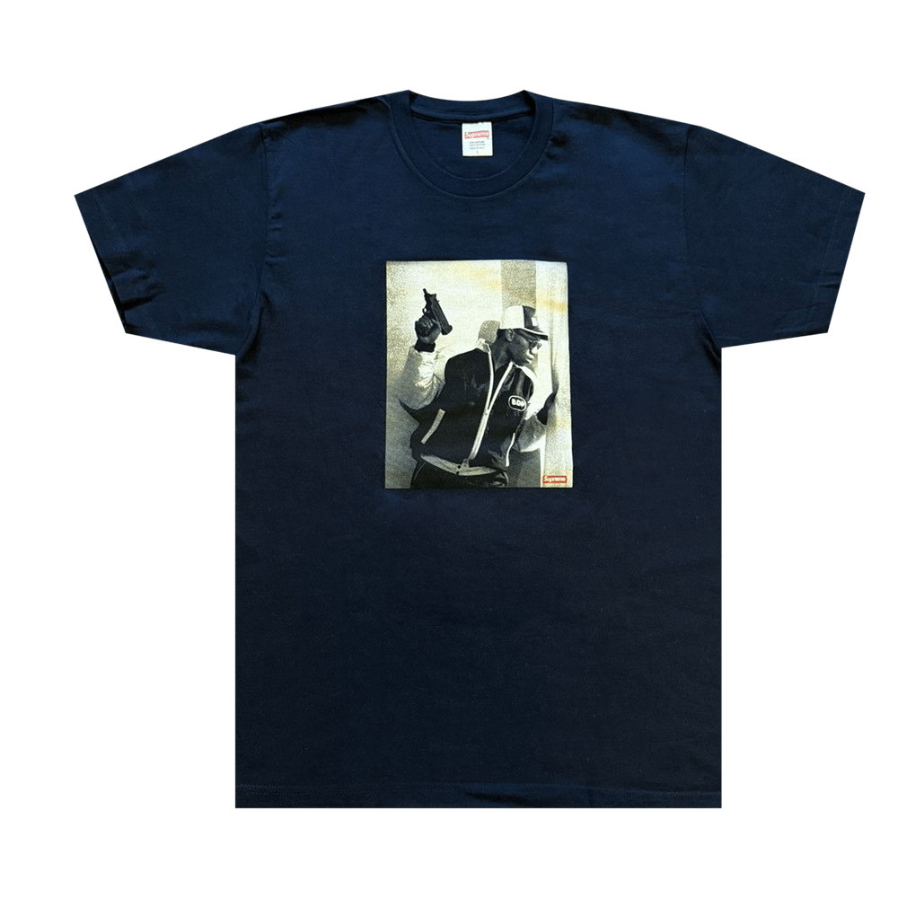 Supreme Krs One Tee Navy PRE OWNED
