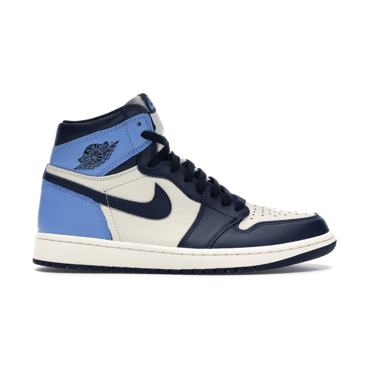 Jordan 1 Retro High Obsidian UNC