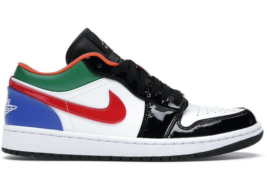 Jordan 1 Low Multi-Color Black Toe (W)