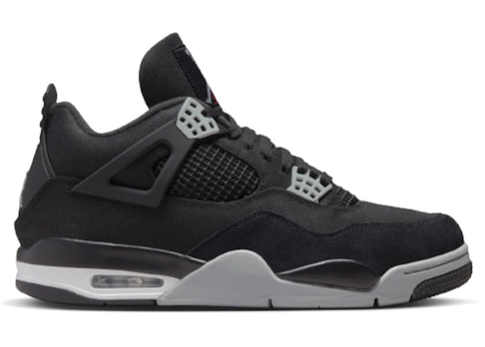 Jordan 4 Retro Black Canvas (GS)