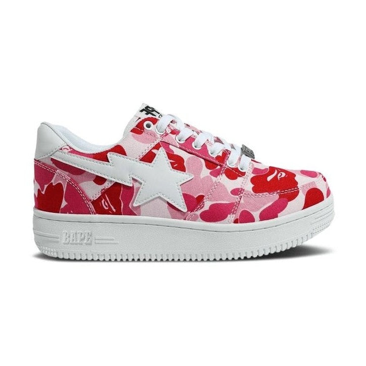 A Bathing Ape Bape Sta Low ABC Camo 20th Anniversary Pink – Doused