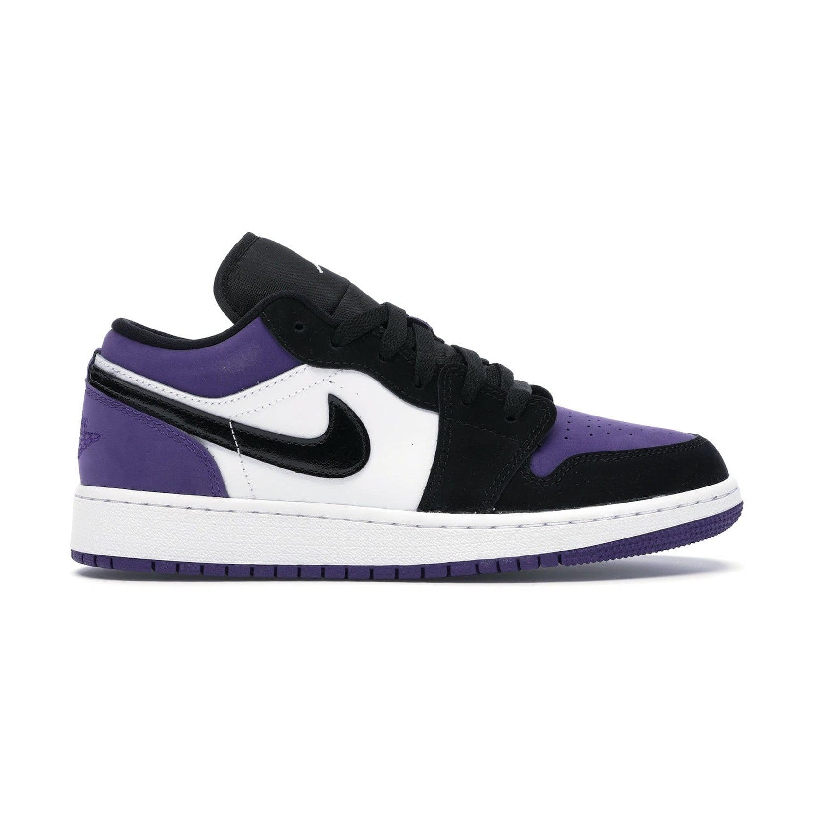 Jordan 1 Low Court Purple (GS) – Doused