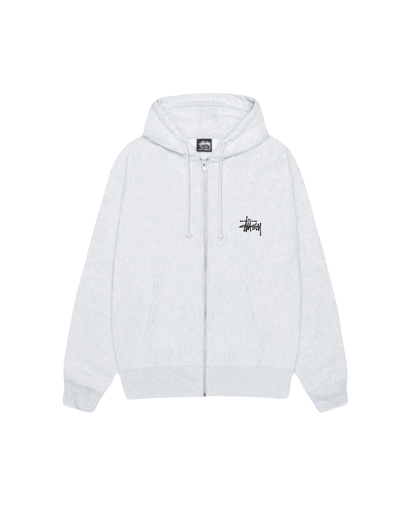 Stussy Basic Stüssy Hoodie Basic Stüssy Hoodie – Ash Heather | Sweats | Stüssy
