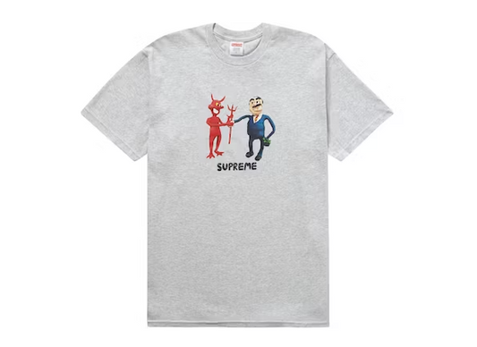 Supreme Business Tee Ash Grey