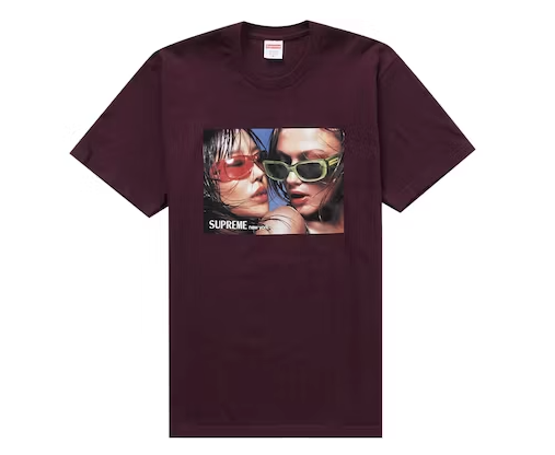 Supreme Eyewear Tee Eggplant