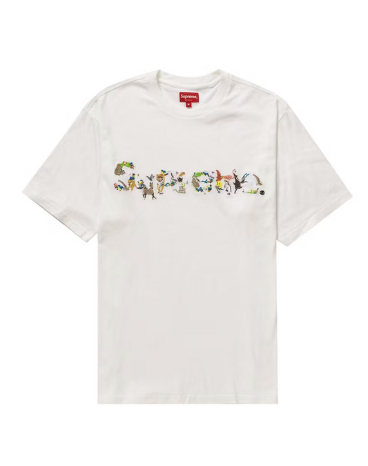 Supreme Animal Kingdom S/S Top White