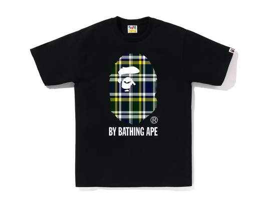 BAPE Check By Bathing Ape Tee (SS23) Black Green