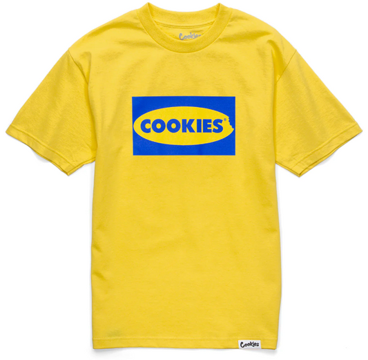 COOKIES LABEL TEE YELLOW