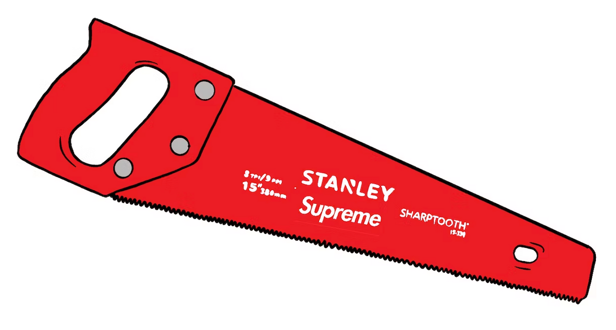Supreme Stanley 15" Saw Red