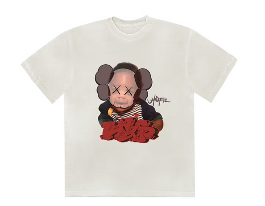 Travis Scott x KAWS Utopia I Tee White