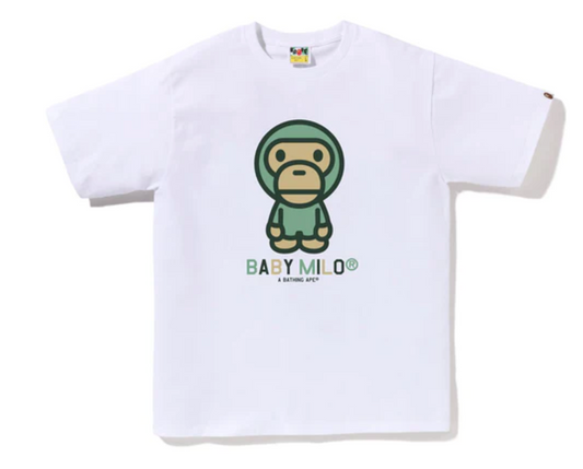 COLORS BABY MILO TEE WHITE