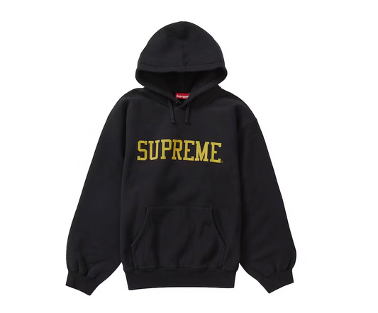 Supreme Varsity Hooded Sweatshirt Black